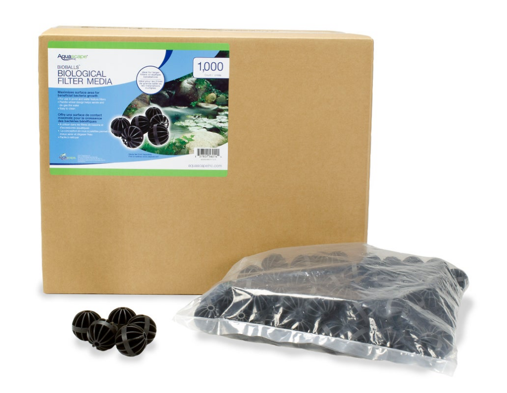 Bioballs Biological Filter Media- 1000 count